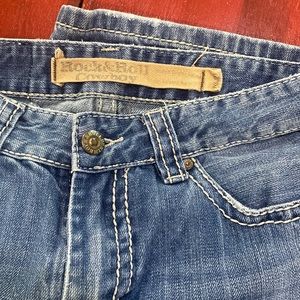 Mens rock and roll cowboy jeans
